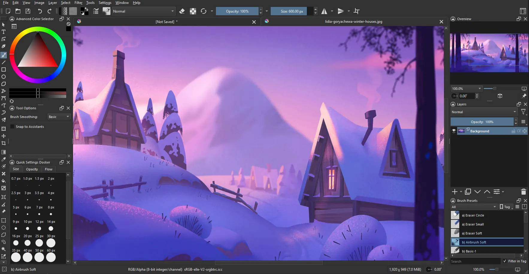 Features Krita