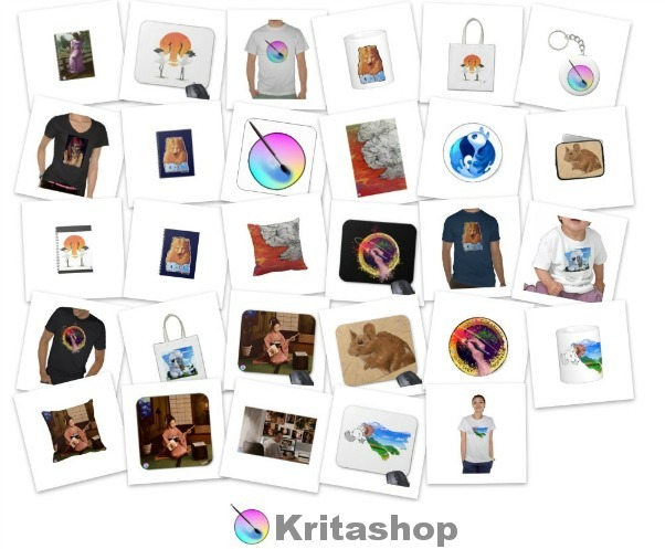 Collage of products in Kritashop