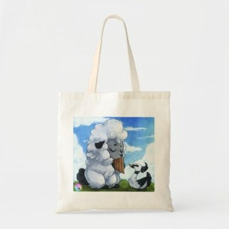Cute tote bag by Nayobe Millis!