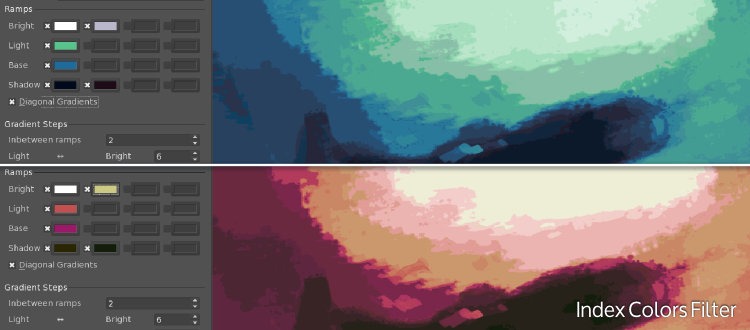 Filter: Index Colors variants