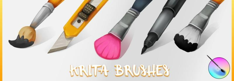 Krita brushes banner 800