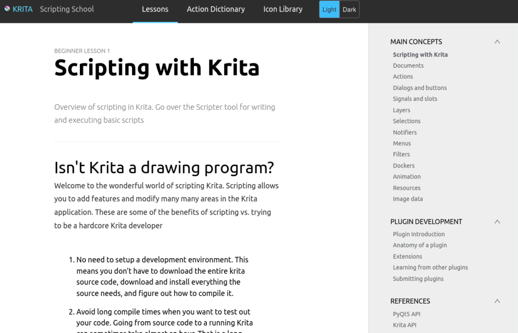 scripting.krita.org