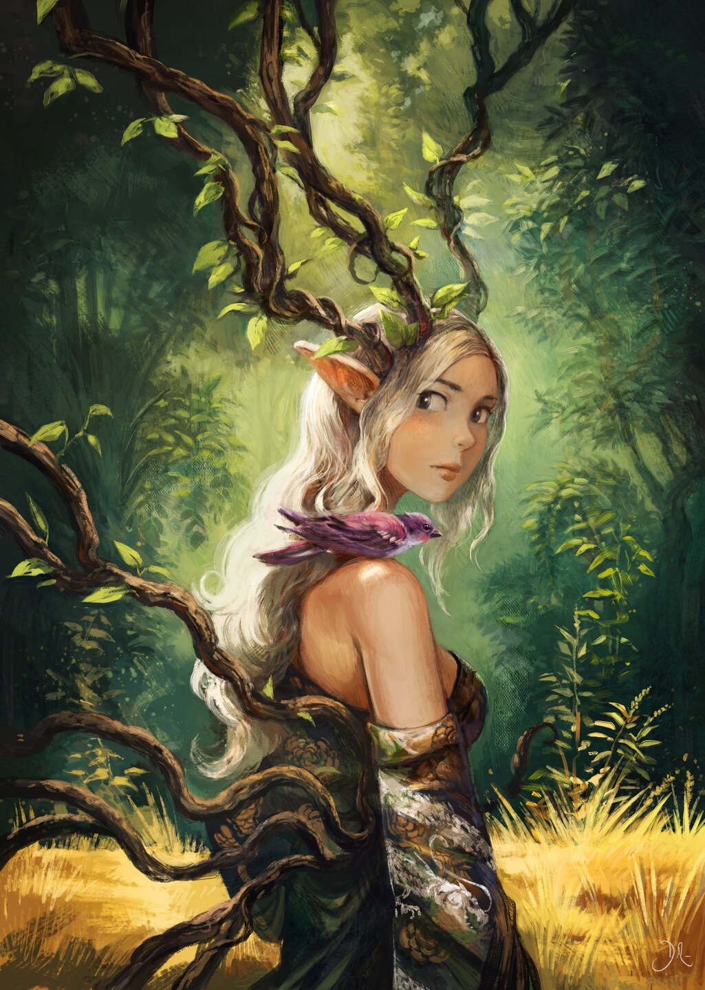 Dryad by Deevad
